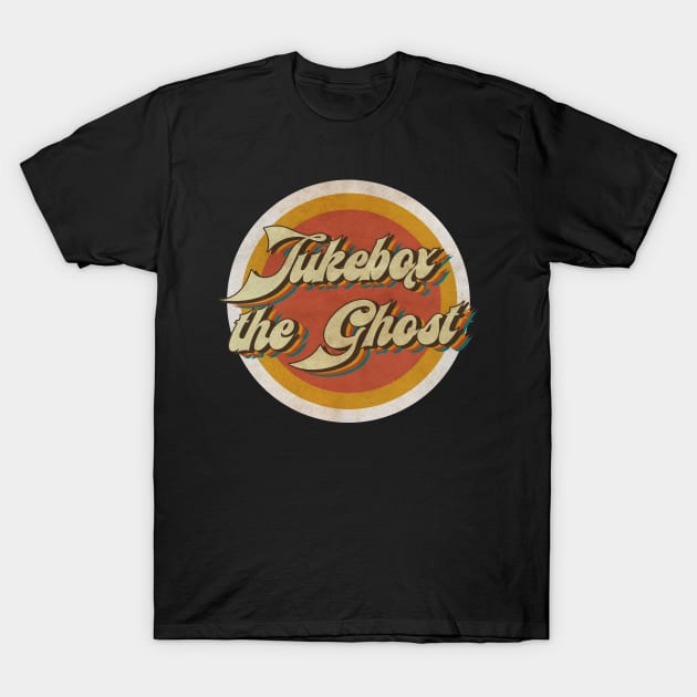 circle vintage Jukebox the Ghost T-Shirt by KewanAlasStore